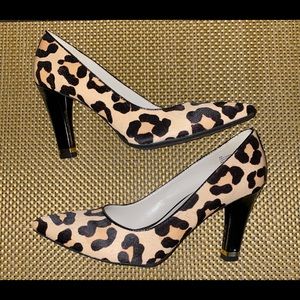 Anne Klein Tonia leopard print pumps